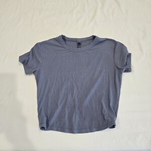 SKIMS Blue Short Sleeve Tee